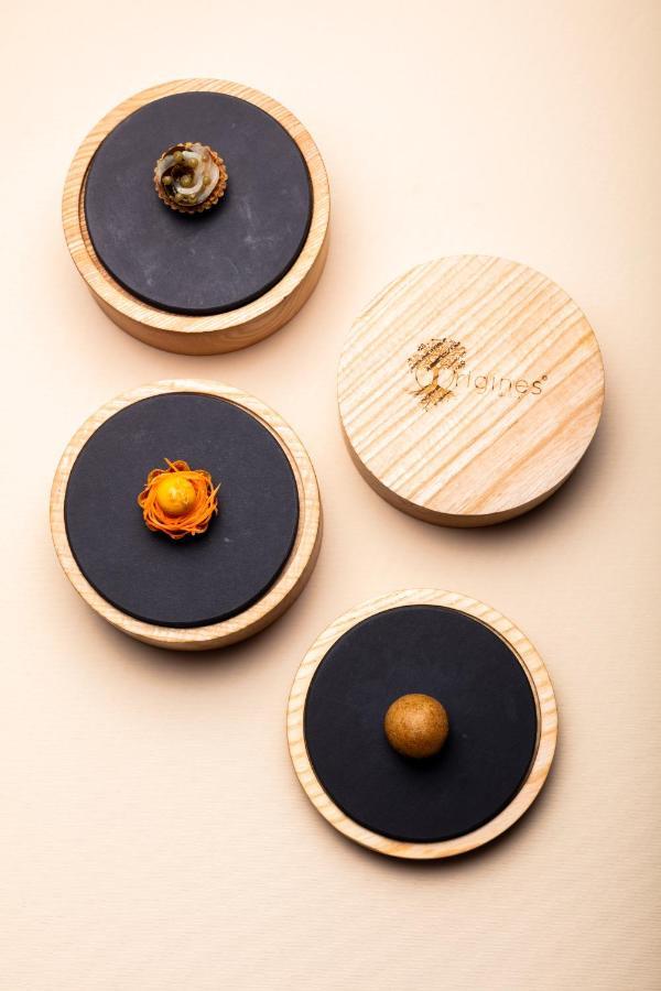 Hotel & Restaurant Origines Par Adrien Descouls - Teritoria Le Broc  Eksteriør billede